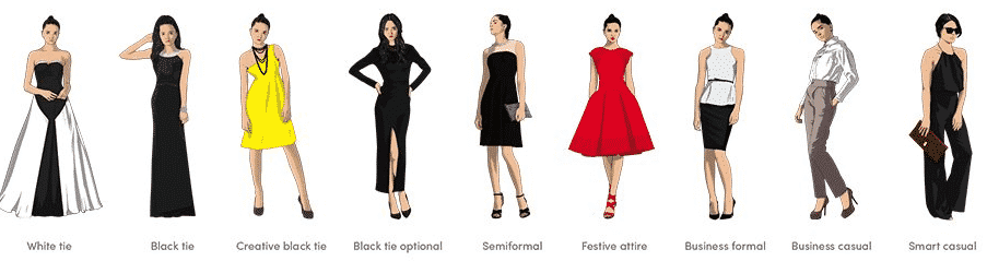 codigo de vestimenta formal mujer